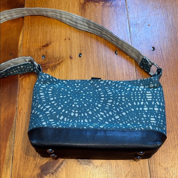 SACAMAIN Sac A Main Art Brocade Pocketbook Purse Designer Fabric Pockets Galore - Picture 4 of 11